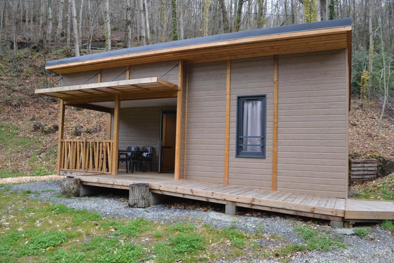 Chalets Au Bord De L'Eau Caudebronde Eksteriør bilde